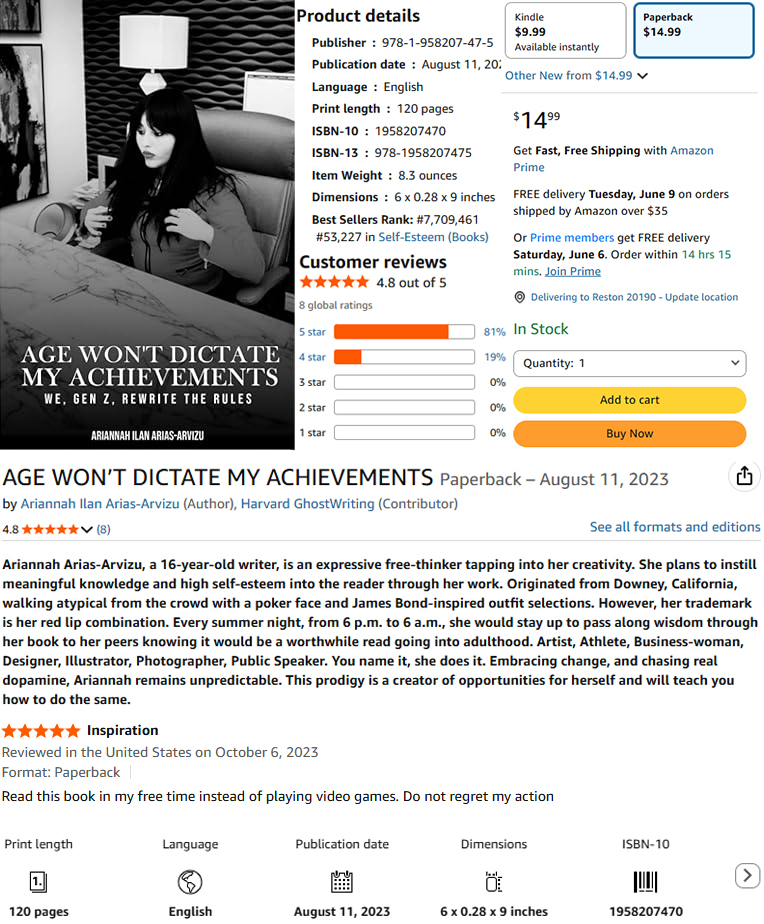 Age Won't Dictate My Achievements