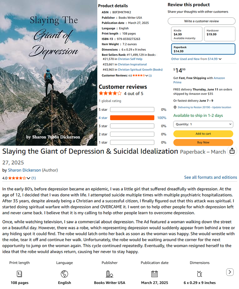 Slaying the Giant of Depression